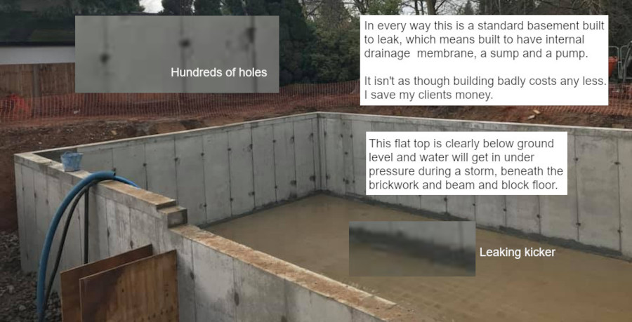 building a waterproof basement